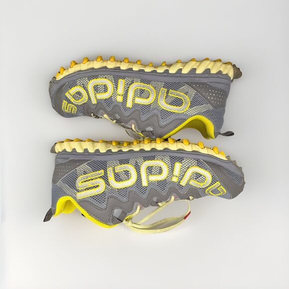 Adidas Women’s Vigor TR 3 Trail Running Shoes – Gray/Yellow – Size 11 (G66062) main image 4